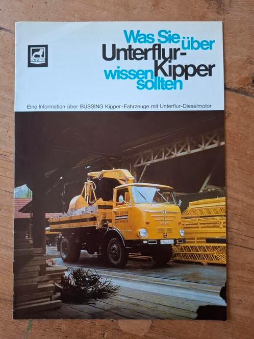 Büssing brochure - 1964, Boeken, Auto's | Folders en Tijdschriften, Zo goed als nieuw, Overige merken, Ophalen of Verzenden