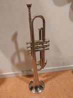 Hüttl line 800 trompet met Vincent bach mondstuk, Muziek en Instrumenten, Bes-trompet, Zo goed als nieuw, Met koffer, Ophalen