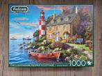 Falcon de luxe Legpuzzel - The Lighthouse Keeper's Cottage, Ophalen, 500 t/m 1500 stukjes, Zo goed als nieuw