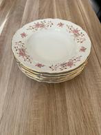 Mooie Czechoslovakia diepe borden 6 stuks 24 cm - Hilversum, Antiek en Kunst, Antiek | Servies los, Ophalen of Verzenden