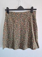 R36 - Groen Lalamour bloemenrokje maat M (1), Kleding | Dames, Rokken, Verzenden, Zo goed als nieuw, Groen, Boven de knie