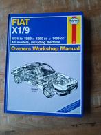 Werkplaatshandboek Fiat X1/9 - Haynes, Ophalen of Verzenden, Gelezen, Haynes