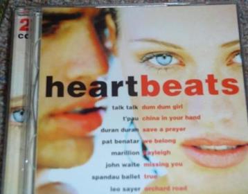 Dubbel Cd Heartbeats, lekkere lovesongs beschikbaar voor biedingen