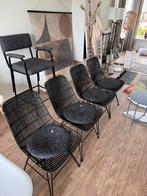 HK living stoelen, Ophalen, Gebruikt, Zwart, Vier