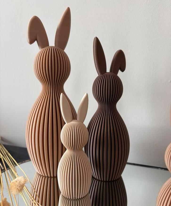 Hazen set 3 d design, Diversen, Pasen, Nieuw, Ophalen of Verzenden