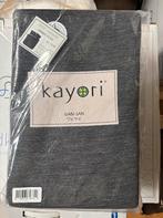 Kayori Kenji Dekbedovertrek Antraciet - 240x220, Zwart, Dekbedovertrek, Ophalen of Verzenden, Nieuw