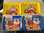 Kellogg's vier kleine dienbladen  30x12 cm, Ophalen of Verzenden, Zo goed als nieuw, Reclamebord
