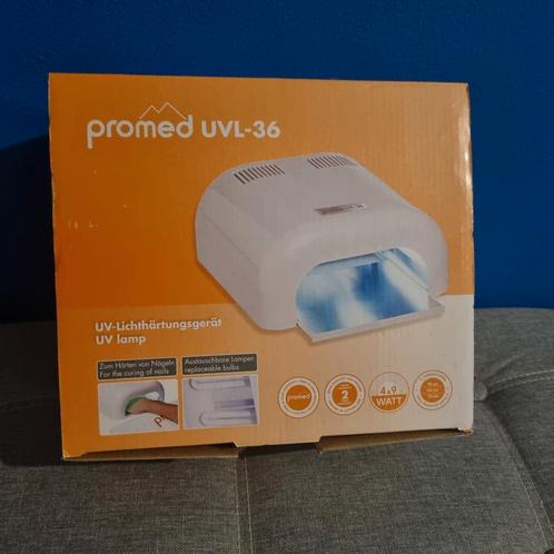 Promed UVL – 36 UV Wit Nageldroger, Witgoed en Apparatuur, Persoonlijke-verzorgingsapparatuur, Nieuw, Hand- en Voetverzorging