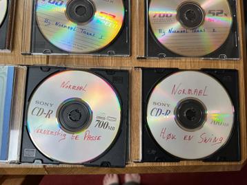 CD's Normaal - Zelf gebrand beschikbaar voor biedingen