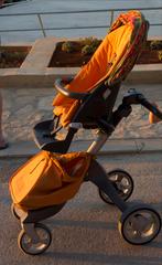 Stokke kinderwagen/buggy wandelwagen, Ophalen, Gebruikt, Overige merken, Voetenzak