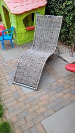 Loungestoel riet tuin - gratis ophalen, Ophalen, Gebruikt