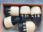 Danfoss Thermostaatknoppen - 5 Stuks - Gebruikt, Ophalen of Verzenden, Gebruikt