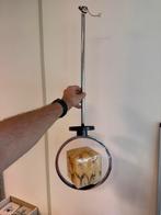 Jaren 60/70 lamp, Ophalen of Verzenden, Zo goed als nieuw, Metaal, Minder dan 50 cm