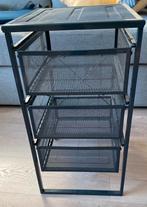 IKEA LENNART Ladeblok met lades, antraciet, Ophalen, Minder dan 50 cm, Zo goed als nieuw, 3 of 4 laden
