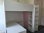 Stuva IKEA hoogslaper wit met roze, Ophalen, Gebruikt, Hoogslaper