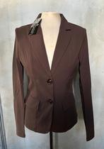 Mi Piace Travelstof Blazer - Donkerbruin XXL, Kleding | Dames, Mi Piace, Bruin, Verzenden, Maat 46/48 (XL) of groter