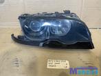 BMW 3 SERIE E46 xenon Koplamp rechts met sproeier rand ZWART, Auto-onderdelen, Verlichting, Gebruikt, -, -, Ophalen of Verzenden