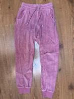 Mooie velours oud roze joggingsbroek, Broek, Gebruikt, Jongen of Meisje, Ophalen of Verzenden