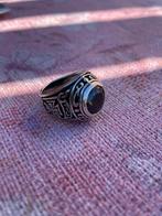 Biker Ring Zilver 925 *Nieuw*, Sieraden, Tassen en Uiterlijk, Ringen, 20 of groter, Heer, Nieuw, Ophalen of Verzenden
