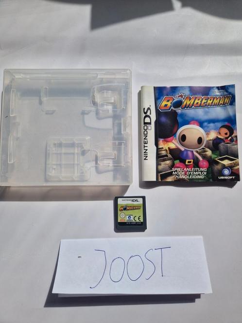 Bomberman Nintendo Ds met handleiding, Spelcomputers en Games, Games | Nintendo DS, Gebruikt, Role Playing Game (Rpg), 1 speler