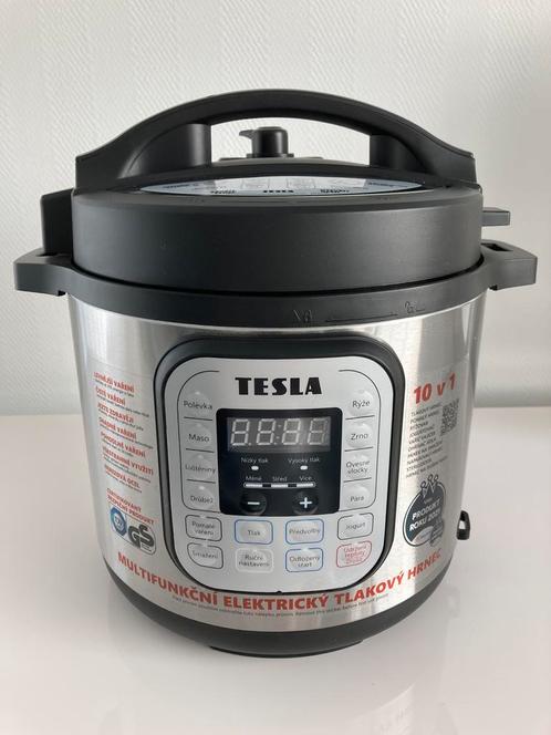 Tesla Multicooker | 10-in-1 Snelkookpan & Slowcooker, Witgoed en Apparatuur, Slowcookers, Nieuw, Timer, Ophalen