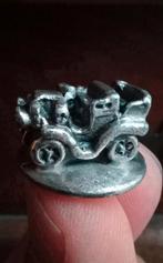 Schattige verzilverde miniatuur Jeep Wrangler, Verzamelen, Beelden en Beeldjes, Ophalen of Verzenden