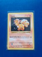 Pokemon Vulpix shadowless base set kaart, Ophalen of Verzenden, Zo goed als nieuw, Losse kaart