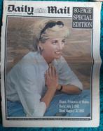 Diana Spencer  Prinses van Wales Engelse/Nederlandse krante, Verzamelen, Koninklijk Huis en Royalty, Ophalen of Verzenden, Gebruikt