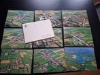 Gemeente Grootegast kaartenset 9 dorpen luchtfoto's, Ophalen of Verzenden, 1980 tot heden, Ongelopen, Groningen