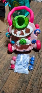 Chicco babywalker roze, Kinderen en Baby's, Speelgoed | Babyspeelgoed, Overige typen, Met geluid, Gebruikt, Ophalen