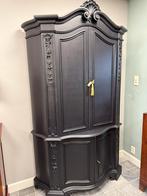 Prachtige Zwarte Kuifkast, Ophalen, 100 tot 150 cm, 200 cm of meer, Zo goed als nieuw