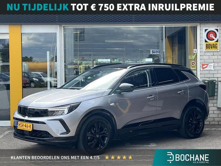 Opel Grandland 1.2 Turbo GS | Rondom zicht camera | Navigati, Auto's, Opel, Bedrijf, Te koop, Grandland, 360° camera, ABS, Airbags