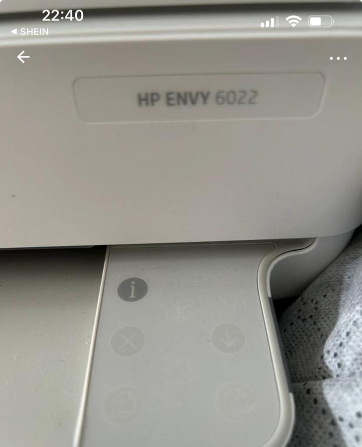 HP ENVY 6022 Printer - All-in-One Inkjet, Computers en Software, Printers, Gebruikt, All-in-one, Inkjetprinter, Kleur printen