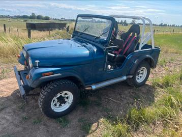 Jeep cj5. 6cilinder 1975  apk vrij beschikbaar voor biedingen