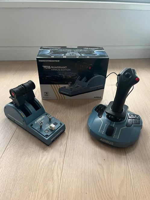TCA Quadrant Airbus Editoon Met Doos!, Computers en Software, Joysticks, Zo goed als nieuw, Ophalen of Verzenden