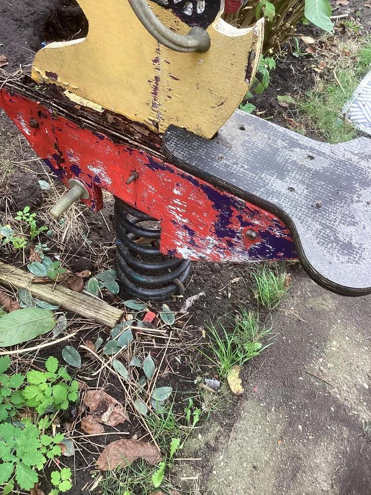 Veer speeltoestel, Doe-het-zelf en Verbouw, Metalen, Gebruikt, Ophalen of Verzenden