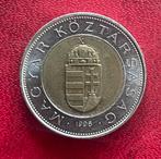 100 Forint Hongarije 1996 UNC bi- colour munt, Ophalen of Verzenden, Hongarije, Losse munt