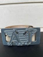 Armani jeans leather belt made in i̇taly, Armani jeans, Wit, Ophalen of Verzenden, Zo goed als nieuw