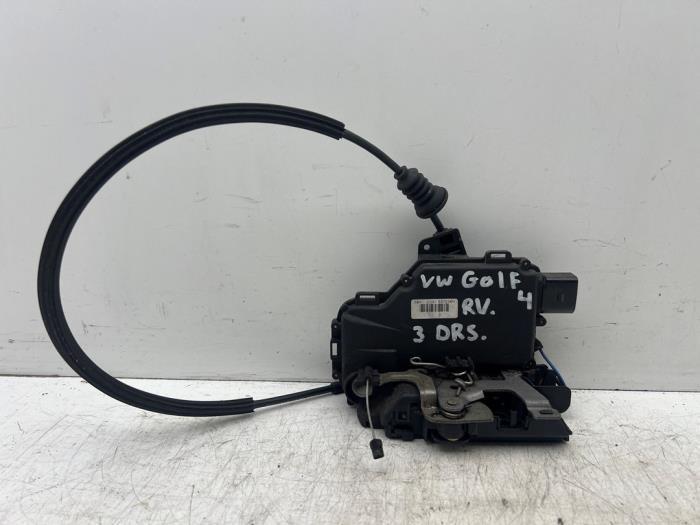 Deurslot Mechaniek 2Deurs rechts van een Volkswagen Golf, Auto-onderdelen, Carrosserie en Plaatwerk, Volkswagen, Gebruikt, 3 maanden garantie