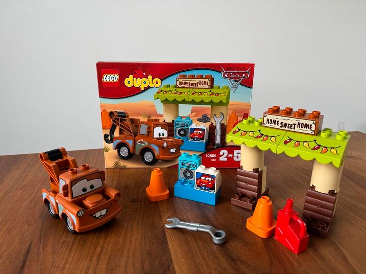 Lego Duplo Cars Takel Home Sweet Home 10856, Kinderen en Baby's, Speelgoed | Duplo en Lego, Zo goed als nieuw, Duplo, Complete set