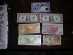 Een lotje diverse bankbiljetten zie foto en doe een bod., Ophalen of Verzenden, Buitenland, Munten