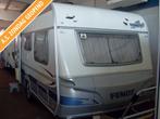 Fendt Saphir 450 QB, Caravans en Kamperen, Caravans, Bedrijf, Treinzit, Schokbreker, Tot en met 4
