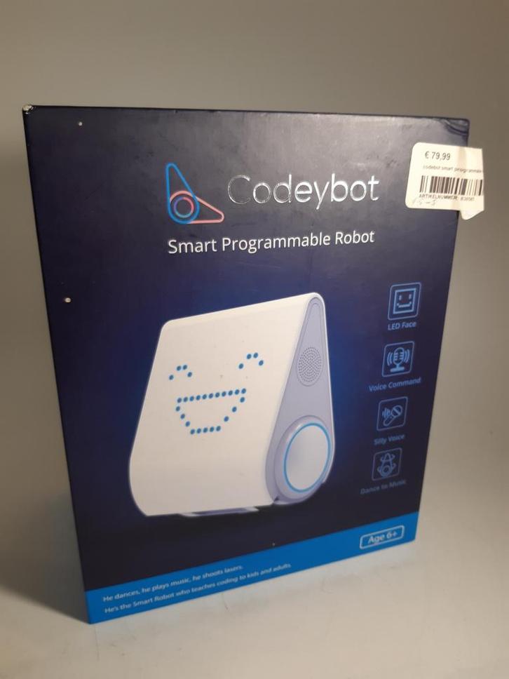 Codeybot Smart Programmable Robot, Kinderen en Baby's, Speelgoed | Vtech, Zo goed als nieuw, 6 jaar of ouder, Ophalen of Verzenden