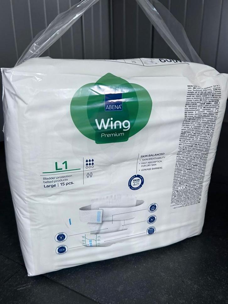 Incontinentie Luiers + Wegwerponderlegger van Abena, Diversen, Verpleegmiddelen, Nieuw, Ophalen