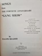 Gang Show 40 Jaar - Ongebruikt! Zeldzaam Vintage., Muziek en Instrumenten, Zo goed als nieuw, Artiest of Componist, Populair, Zang