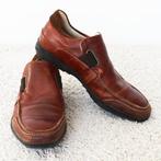 Mooie Bruin Leren Van Lier Schoenen - s26 (Maat 8/42) € 45,-, Bruin, Van Lier, Overige typen, Ophalen of Verzenden