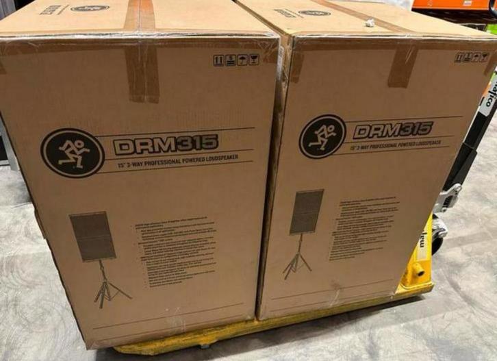 Mackie DRM315 Professionele Luidspreker set, Audio, Tv en Foto, Professionele Audio-, Tv- en Video-apparatuur, Nieuw, Audio, Ophalen of Verzenden