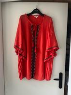 Fstvl, rode boho blouse. Maat 46, Kleding | Dames, Maat 46/48 (XL) of groter, Ophalen of Verzenden, Zo goed als nieuw, MS Mode