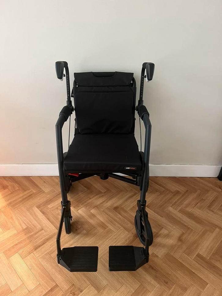 Rollz motion Rollator & Rolstoel, Diversen, Rolstoelen, Zo goed als nieuw, Duwrolstoel, Inklapbaar, Ophalen
