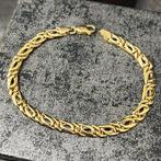 14k gouden armband valkenoog schakel, Ophalen of Verzenden, Nieuw, Goud